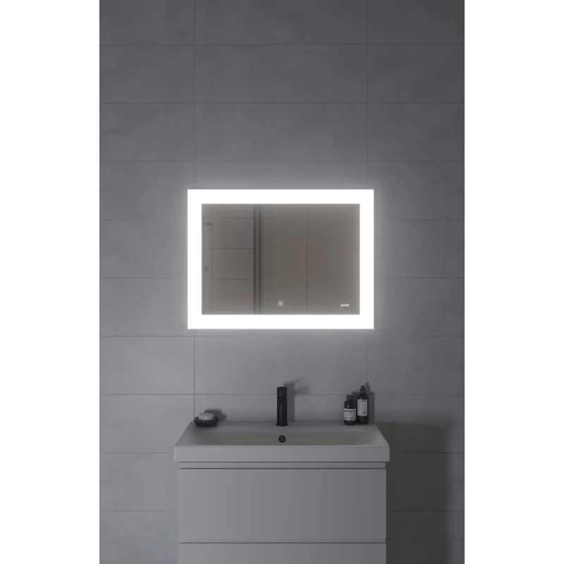 Зеркало 80x60 см Cersanit Design LU-LED030*80-d-Os