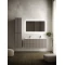 Комплект мебели серый матовый 121 см Sancos Snob R SNR120SM + CN7016 + CI1200 - 1