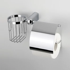 Изображение товара держатель туалетной бумаги и освежителя воздуха wasserkraft berkel к-6859