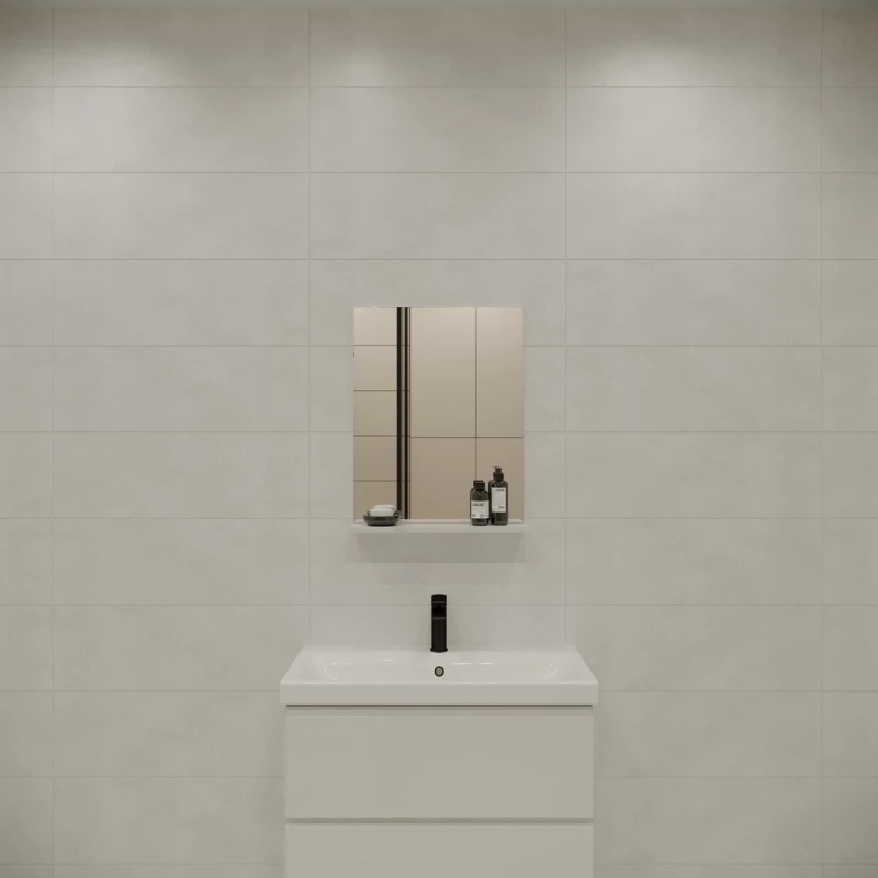 Зеркало белый глянец 50x64,8 см Cersanit Melar LU-MEL