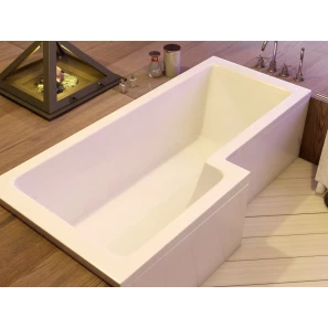 Изображение товара акриловая ванна 170x85/70 см l vayer options gl000011192