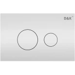 Изображение товара смывная клавиша d&k venice белый db1029016