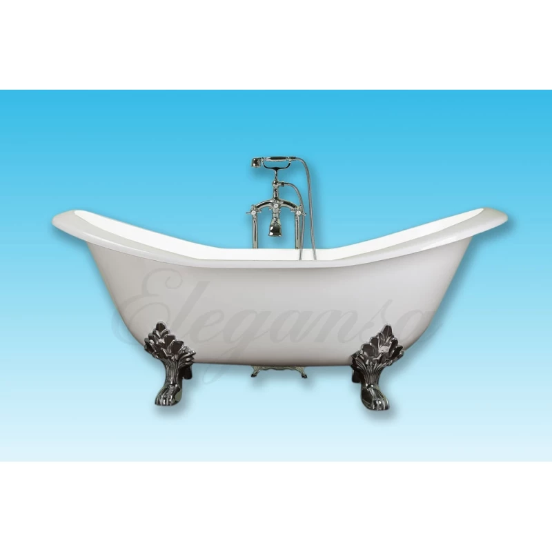 Чугунная ванна 182,9x78,5 см Elegansa Taiss Chrome И0000031