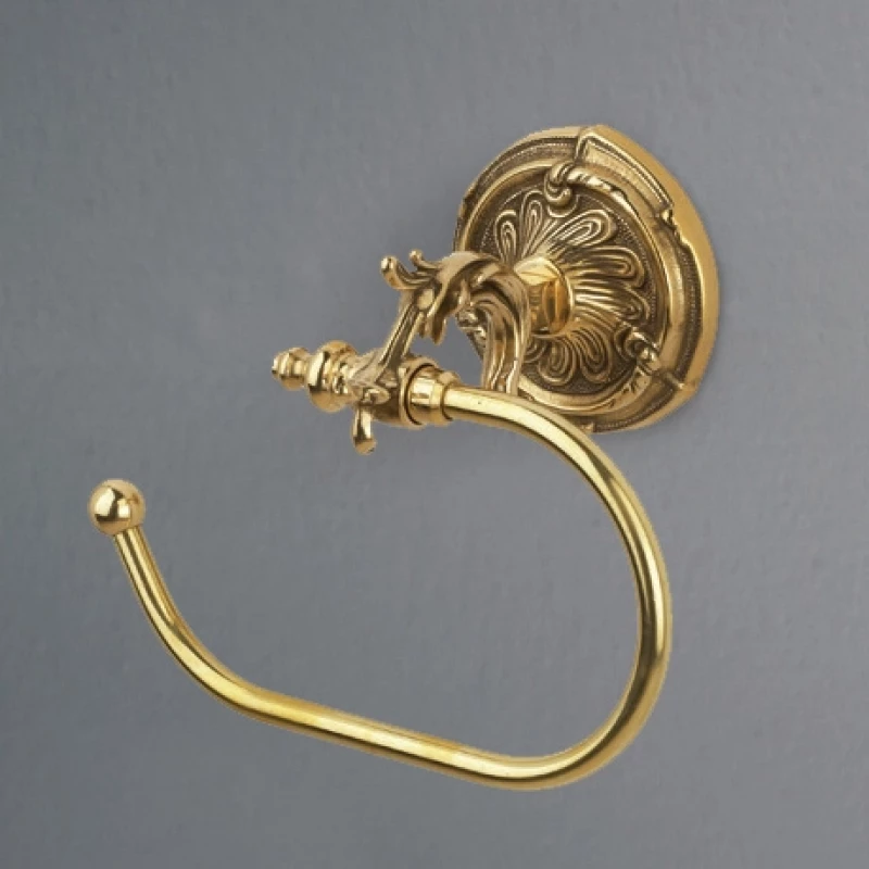Держатель для туалетной бумаги античное золото Art&Max Barocco AM-1782-Do-Ant