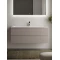 Комплект мебели серый матовый 121 см Sancos Snob R SNR120SM + CN7017 + CI1200 - 4