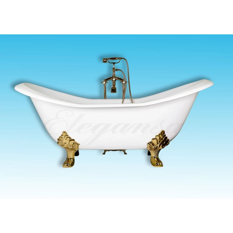 Чугунная ванна 182,9x78,5 см Elegansa Taiss Gold Н0000362