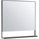 Изображение товара зеркало 80x78,4 см дуб орегон/черный акватон лофт урбан 1a247902lqx50