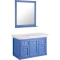 Комплект мебели синий матовый 105,8 см ASB-Woodline Толедо - 5