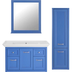 Изображение товара комплект мебели синий матовый 105,8 см asb-woodline толедо