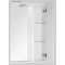 Зеркальный шкаф 50x86 см белый глянец Style Line Канна ЛС-00000293 - 5