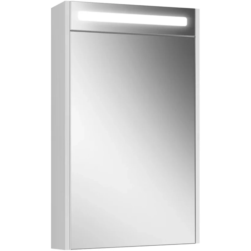 Зеркальный шкаф 50x80 см белый глянец R Belux Неман ВШ 50 4810924276810