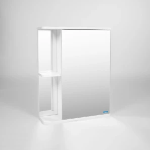 Изображение товара зеркальный шкаф 55x70 см белый r viant париж vpar55-zshr