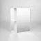 Зеркальный шкаф 55x70 см белый R Viant Париж VPAR55-ZSHR - 2