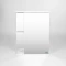 Зеркальный шкаф 55x70 см белый R Viant Париж VPAR55-ZSHR - 3