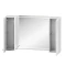 Зеркальный шкаф белый глянец 103,1x63 см Edelform Nota 35657 - 3