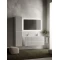 Комплект мебели белый матовый 121 см Sancos Snob R SNR120W + CN7016 + CI1200 - 2