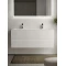 Комплект мебели белый матовый 121 см Sancos Snob R SNR120W + CN7016 + CI1200 - 3