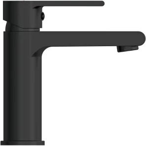 Изображение товара смеситель для раковины с донным клапаном cersanit brasko black a63107
