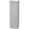 Пенал подвесной бетонно-серый матовый L Duravit Brioso BR1331L1007 - 1