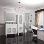 Комплект мебели белый матовый 90 см Opadiris Палермо