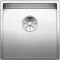 Кухонная мойка Blanco Claron 400-U InFino зеркальная полированная сталь 521573 - 1