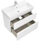 Комплект мебели белый глянец 80 см Roca Oleta A857640806 + 3274C500Y + A857647806 - 8