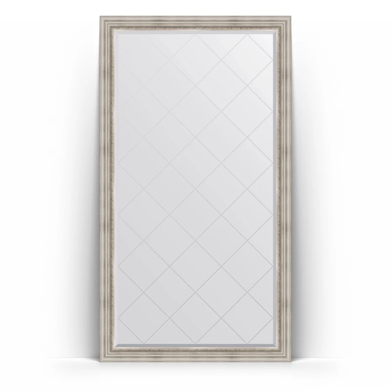 Зеркало напольное 111x201 см римское серебро Evoform Exclusive-G Floor BY 6358