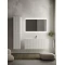 Комплект мебели белый матовый 121 см Sancos Snob R SNR120W + CN7017 + CI1200 - 1