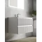 Комплект мебели белый матовый 121 см Sancos Snob R SNR120W + CN7017 + CI1200 - 5