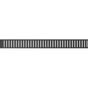 Изображение товара душевой канал 1144 мм черный матовый alcaplast apz1black-1150 + pure-1150black
