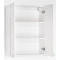 Шкаф двустворчатый подвесной белый глянец Style Line Канна ЛС-00000344 - 2