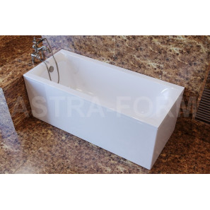 Изображение товара ванна из литого мрамора 170x70 см astra-form нью-форм 01010012