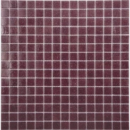 Стеклянная плитка мозаика AF03 стекло сиреневый (бумага)(2,0*2,0*4) 32,7*32,7