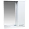 Зеркальный шкаф 55x70 см белый R Viant Прага VPRA55-ZSHR - 1