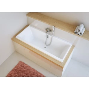 Изображение товара акриловая ванна 150x75,5 см excellent pryzmat waex.pry15wh