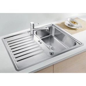 Изображение товара кухонная мойка blanco classic pro 45 s-if infino зеркальная полированная сталь 523661