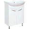 Комплект мебели белый глянец 60 см Onika Лада 106002 + 1WH110198 + 206015 - 2