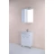 Комплект мебели белый глянец 60 см Onika Лада 106002 + 1WH110198 + 206015 - 1