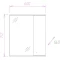 Комплект мебели белый глянец 60 см Onika Лада 106002 + 1WH110198 + 206015 - 5
