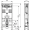 Монтажный элемент для подвесного унитаза со смывным бачком Uni, высота 1120 мм Tece TECEconstruct 9500393 - 2