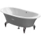 Чугунная ванна 170x85 см с противоскользящим покрытием Roca Newcast Gray 233650000 - 9
