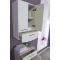 Шкаф подвесной белый Aquanet Моника 00186780 - 9
