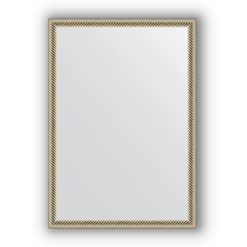 Зеркало 48x68 см витое серебро Evoform Definite BY 0622