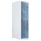 Шкаф голубой мрамор/белый глянец L Marka One Seattle У73219 - 1
