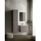 Комплект мебели серый матовый 61 см Sancos Snob R SNR60SM + CN7011 + CI600 - 2