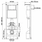 Комплект подвесной унитаз Berges Gamma + система инсталляции Berges Atom 410 042431 - 7