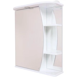 Изображение товара комплект мебели белый глянец 60,5 см onika луна 106005 + 1wh110268 + 206013