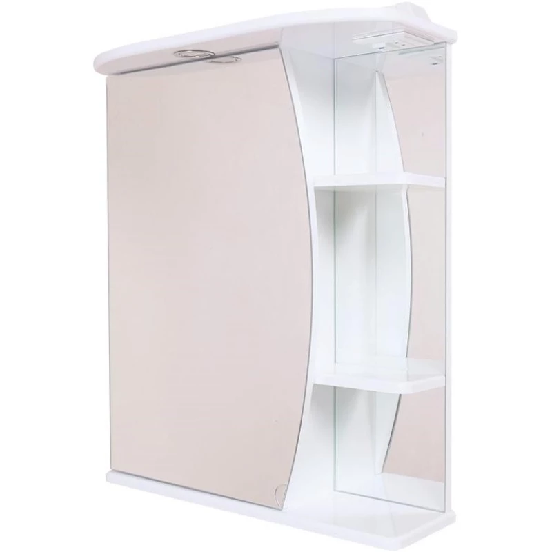 Комплект мебели белый глянец 60,5 см Onika Луна 106005 + 1WH110268 + 206013