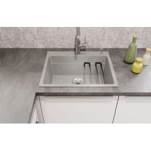 Изображение товара кухонная мойка blanco etagon 6 infino бетон 525300