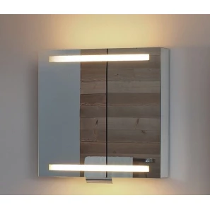 Изображение товара зеркальный шкаф с люминесцентной подсветкой 65x65 см keuco edition 300 30201171201